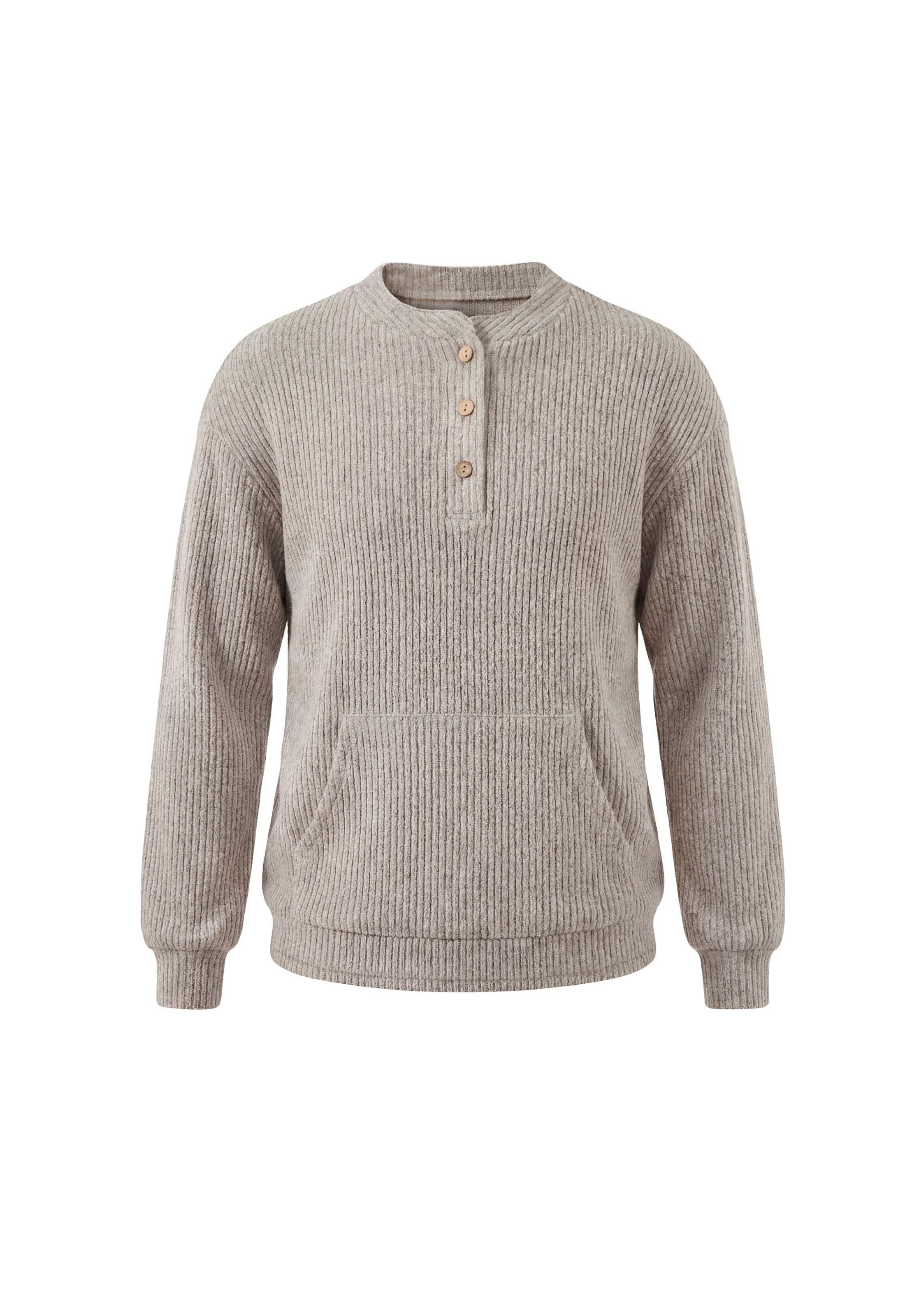 Usha - Jersey en gris: frente