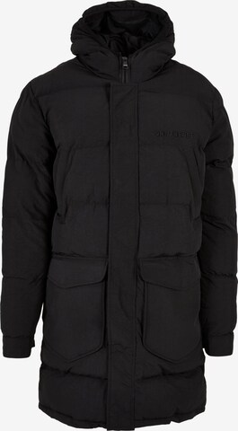 9N1M SENSE Winter Jacket in Black: front