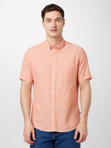 Matinique Regular fit Overhemd 'Trostol' in Oranje: voorkant