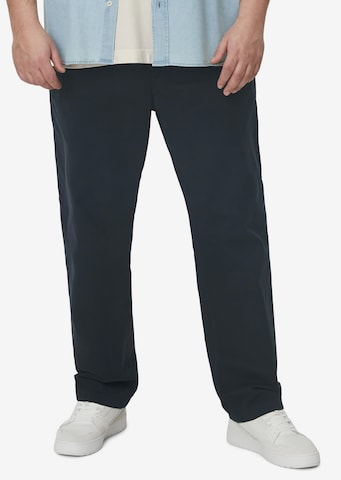 Marc O'Polo Regular Chino 'Osby' in Blauw: voorkant