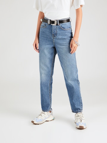 Regular Jeans de la Nasty Gal pe albastru: față