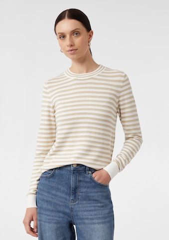 comma casual identity - Jersey en beige: frente