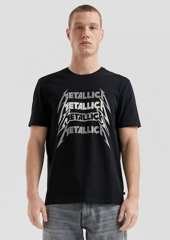 T-Shirt 'Metallica' QS en noir : devant