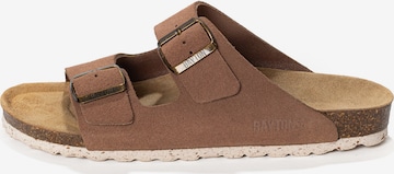 Bayton - Zapatos abiertos 'Atlas' en beige: frente