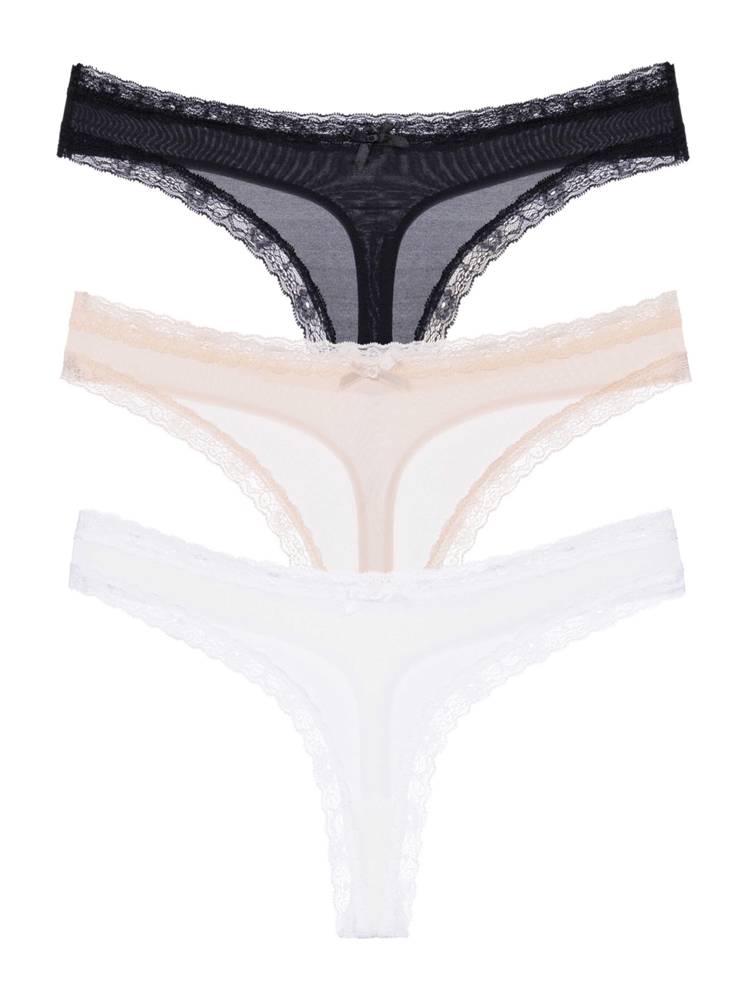 Dorina Stringit värissä beige: etupuoli