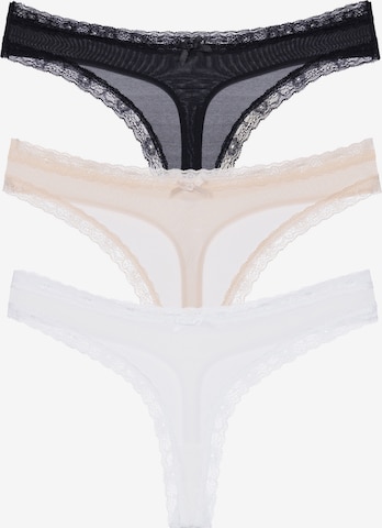 Dorina Stringit värissä beige: etupuoli