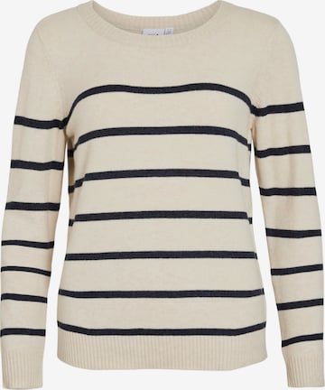VILA Sweater 'VIRIL' in White: front