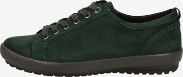 Chaussure à lacets Legero en vert : devant