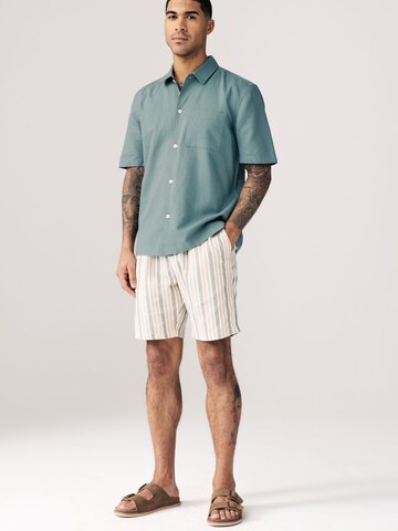 Next Regular fit Button Up Shirt in Green