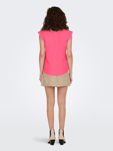 Bluză 'THYRA' de la ONLY pe roz