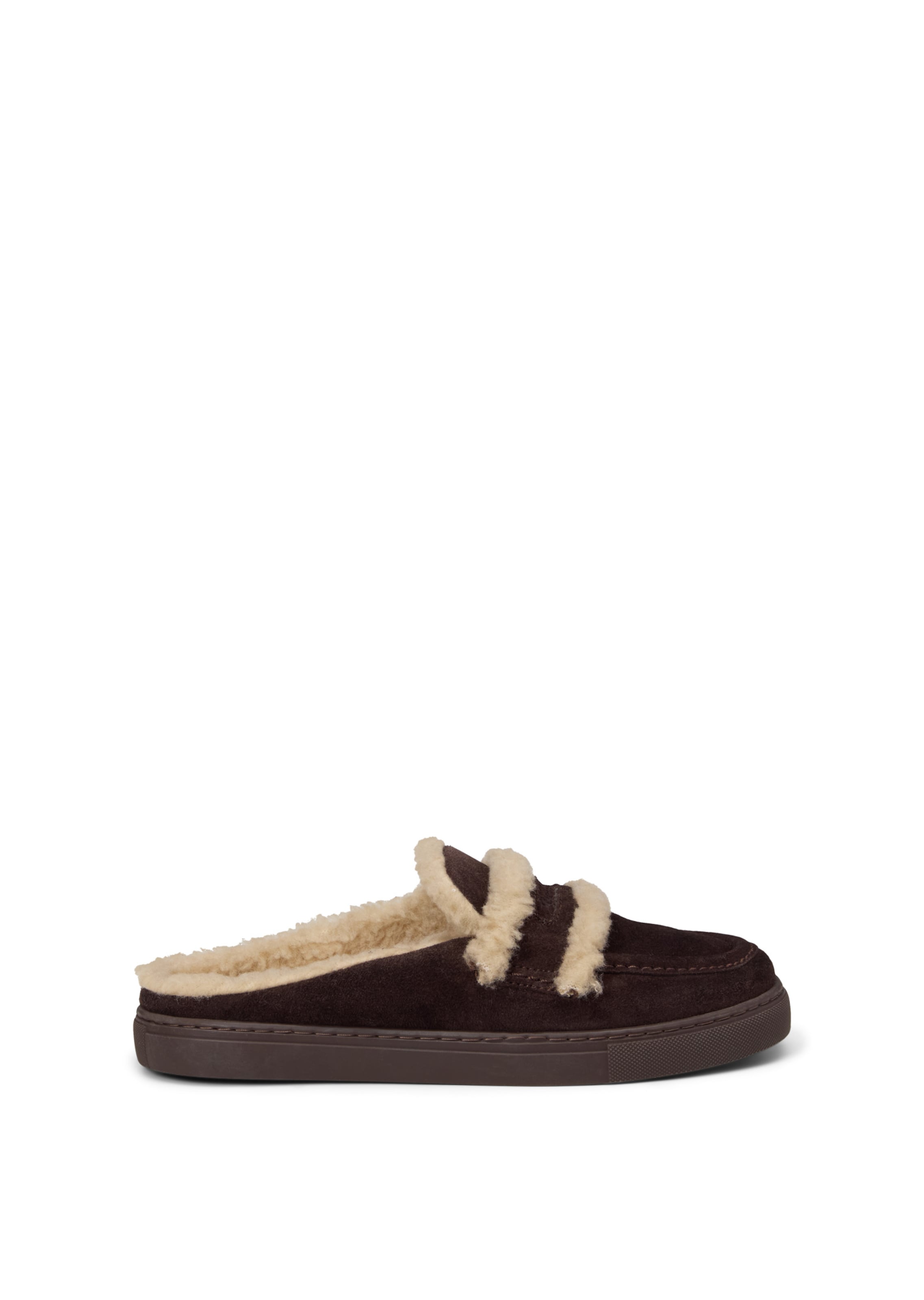 Marc O'Polo Mule 'Kara' in Brown: side