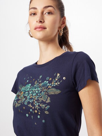 Le Temps Des Cerises - Camiseta 'FRANKIE' en azul