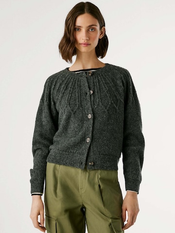 Pepe Jeans Knit cardigan in Grey: front