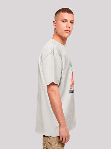T-Shirt 'Heroes of Childhood' F4NT4STIC en gris