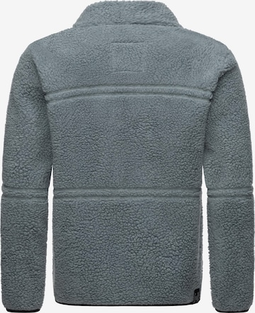 Ragwear Athletic Fleece Jacket 'Noory' in Grey