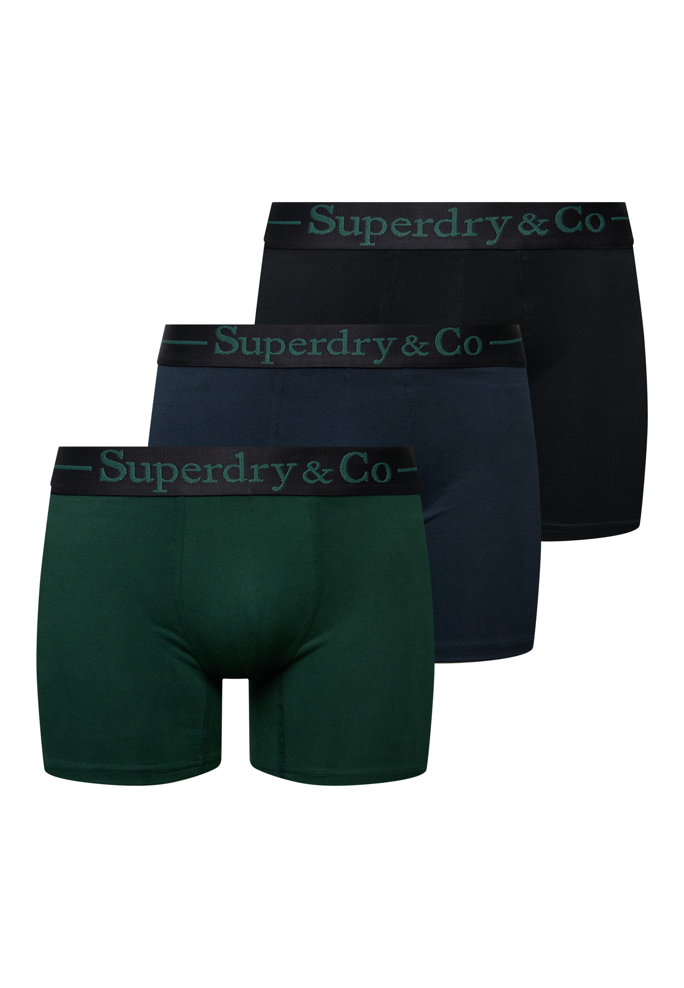 Superdry & Co Boxer shorts in Blue: front