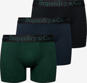 Superdry & Co Boxer shorts in Blue: front