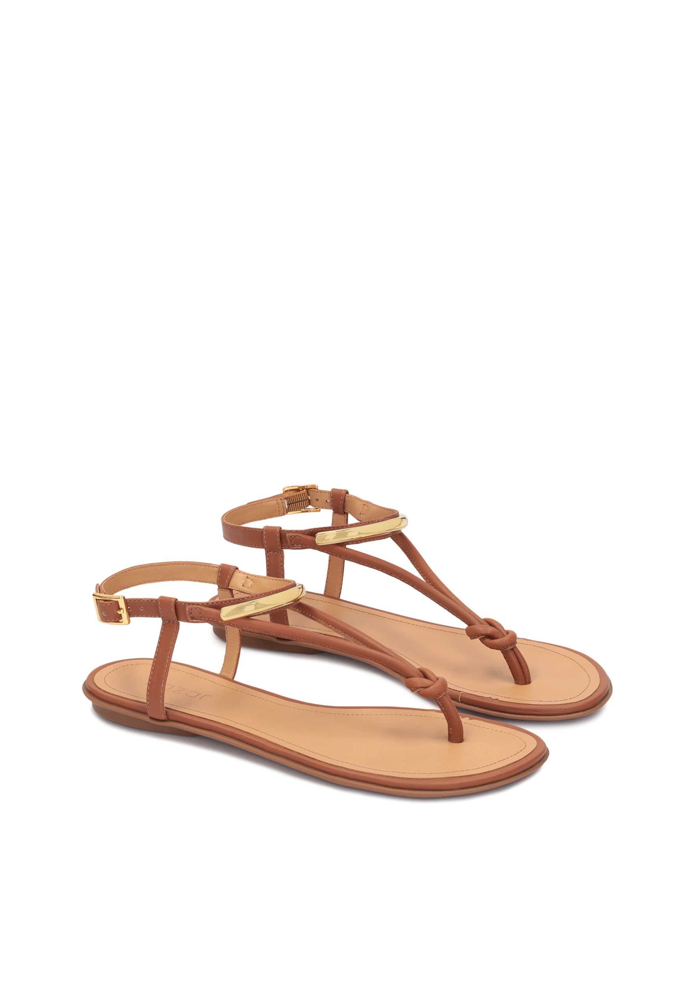 Kazar Σαγιονάρες διχαλωτές σε καφέ