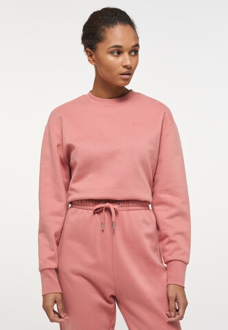 MUSTANG Sweatshirt in Pink: front