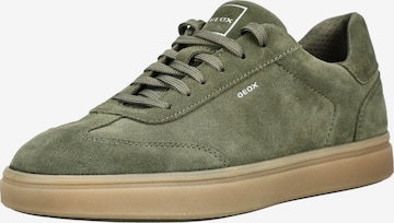 Baskets basses GEOX en vert : devant