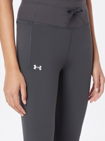 UNDER ARMOUR Skinny Sportbroek 'Meridian' in Grijs