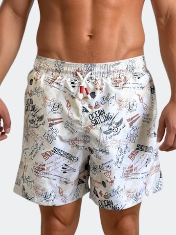 Line One Σορτσάκι-μαγιό 'Line One Badehose für Herren' σε μπλε: μπροστά