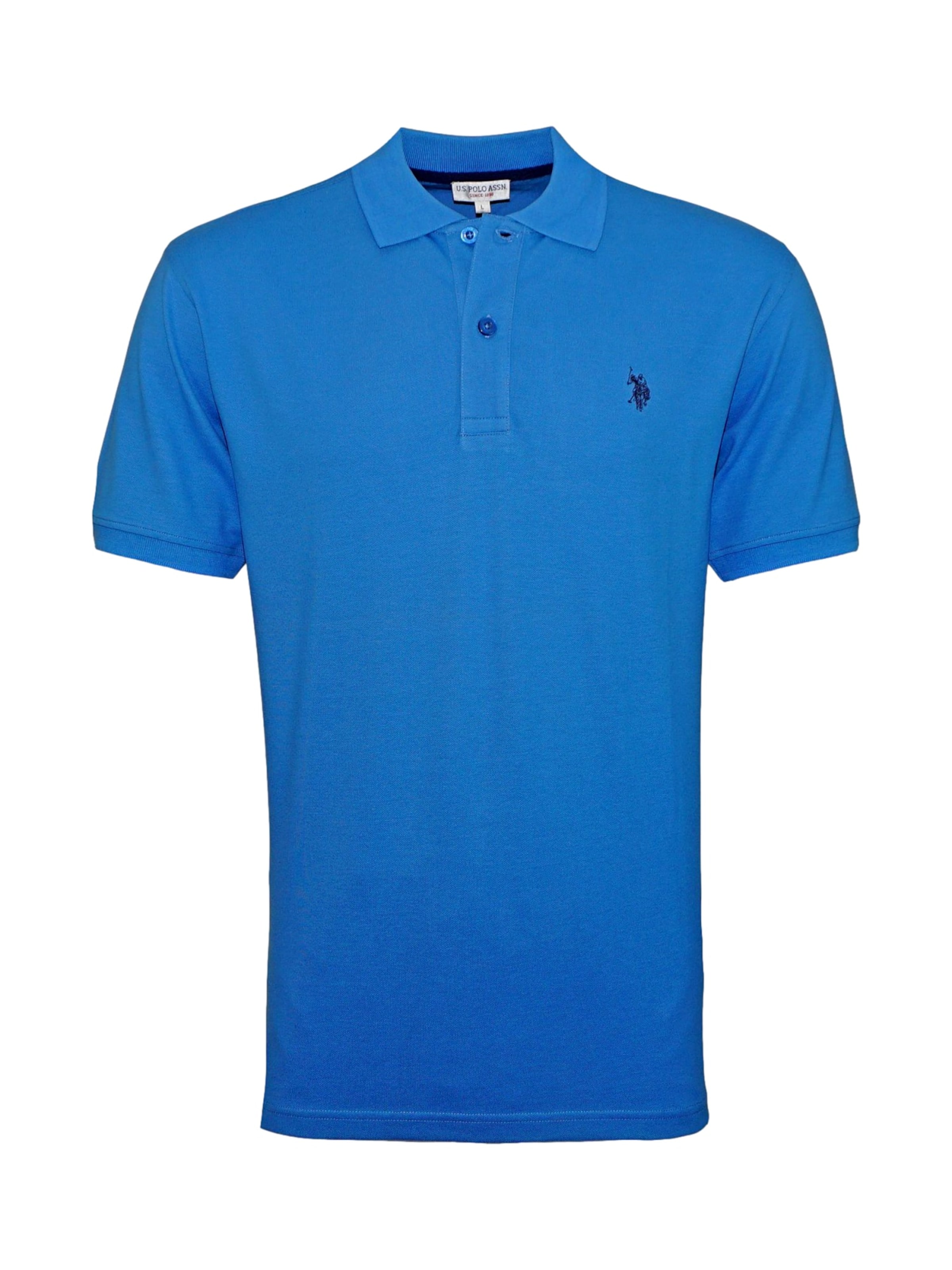 U.S. POLO ASSN. Poloshirt in Blau: Vorderseite