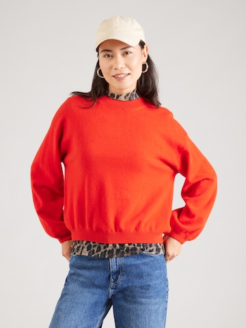 TWNS THE LABEL Sweater 'Colorado' in Orange: front