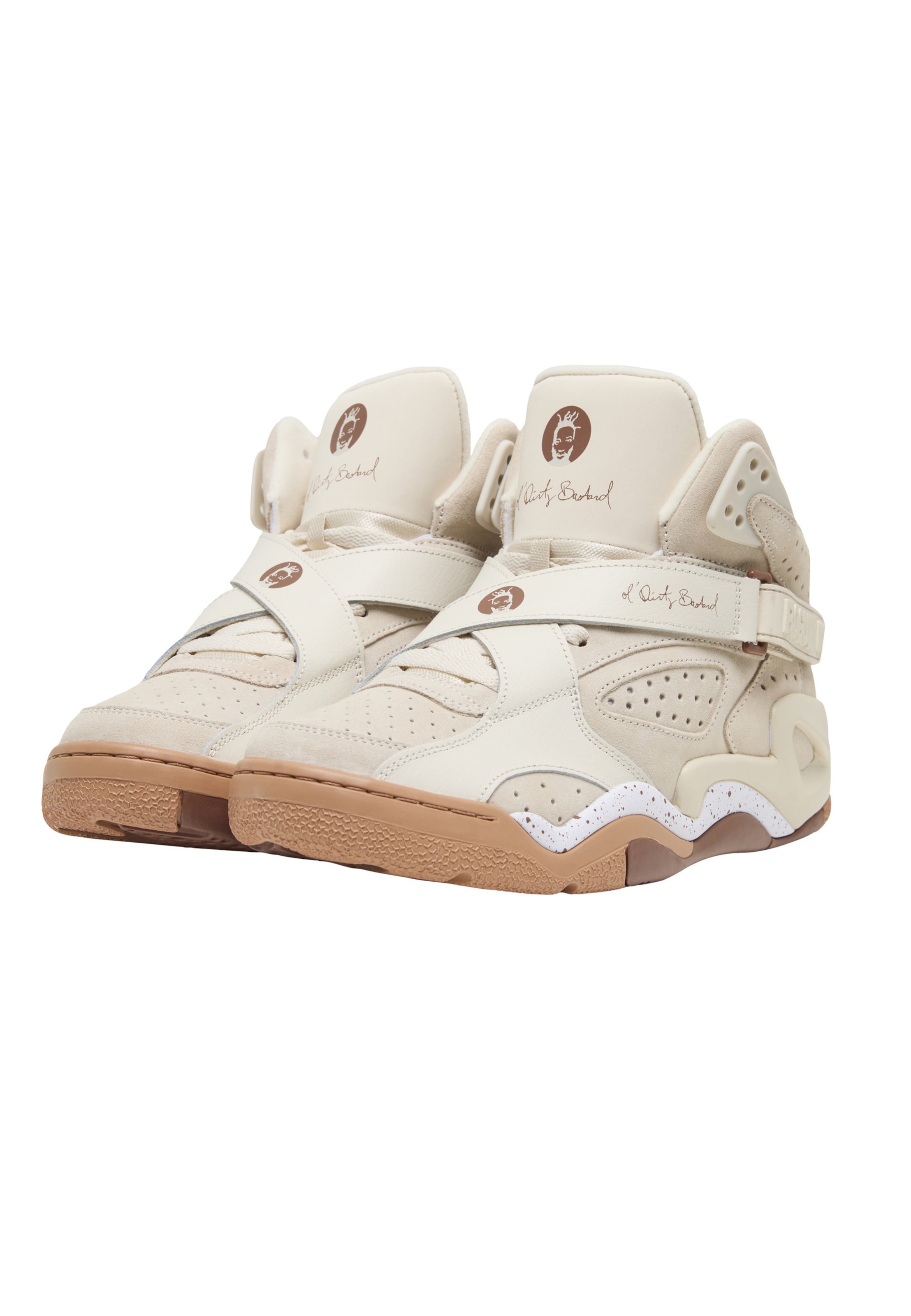 Baskets hautes 'Ewing x Odb Rogue' Ewing en beige