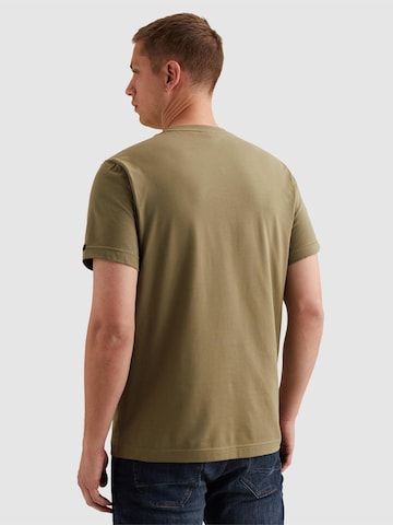 PME Legend T-shirt 'T-shirt in a cotton blend with artwork' i grön