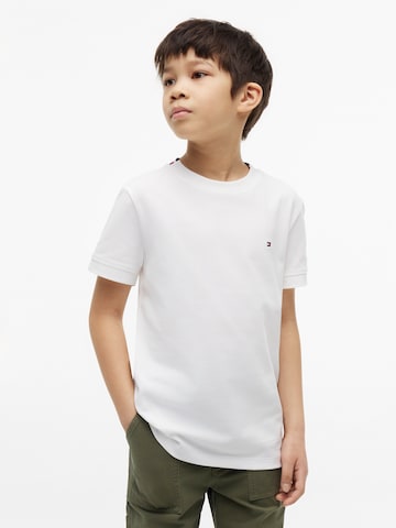 T-Shirt TOMMY HILFIGER en blanc : devant