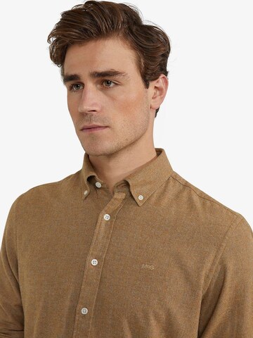 McGREGOR Regular Fit Hemd‌ in Braun