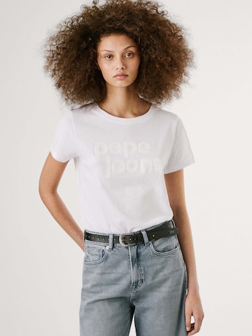 Pepe Jeans Shirt 'Aria' in White: front