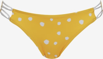 Slip costum de baie de la VIVID pe galben: față