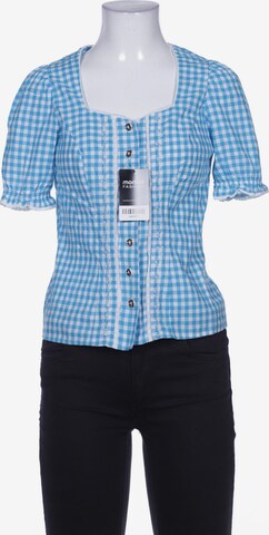 SPIETH & WENSKY Bluse XS in Blau: predná strana