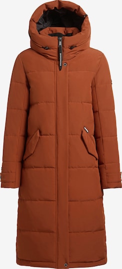 khujo Pitkä talvitakki 'Dairi' värissä kastanjanruskea, Tuotenäkymä