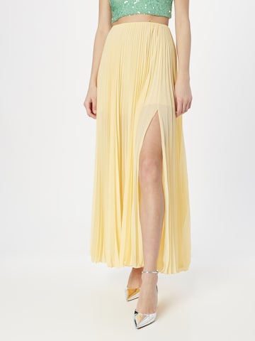 PATRIZIA PEPE - Falda 'GONNA' en amarillo: frente