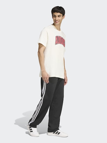 ADIDAS SPORTSWEAR Функционална тениска 'STAD COLLEG' в бяло: отпред