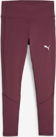 PUMA Workout Pants 'EVOSTRIPE' in Red: front