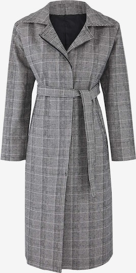 Trendyol Prijelazni kaput u crna / bijela, Pregled proizvoda