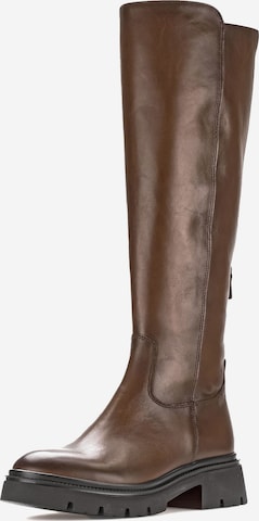 Bottes GABOR en marron : devant