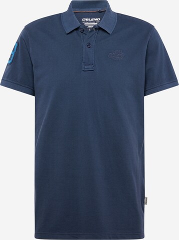 BLEND Poloshirt in Blau: predná strana