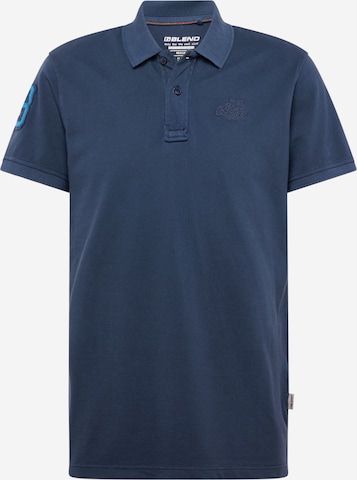 BLEND Poloshirt in Blau: predná strana