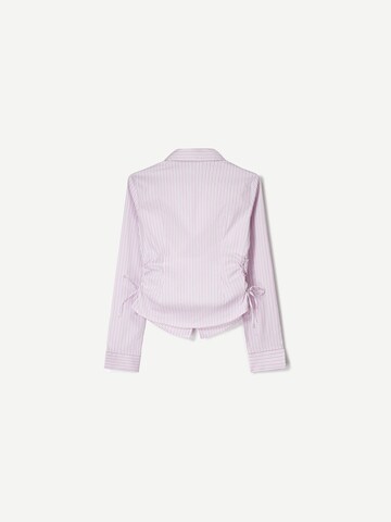 Bershka Blouse in Pink