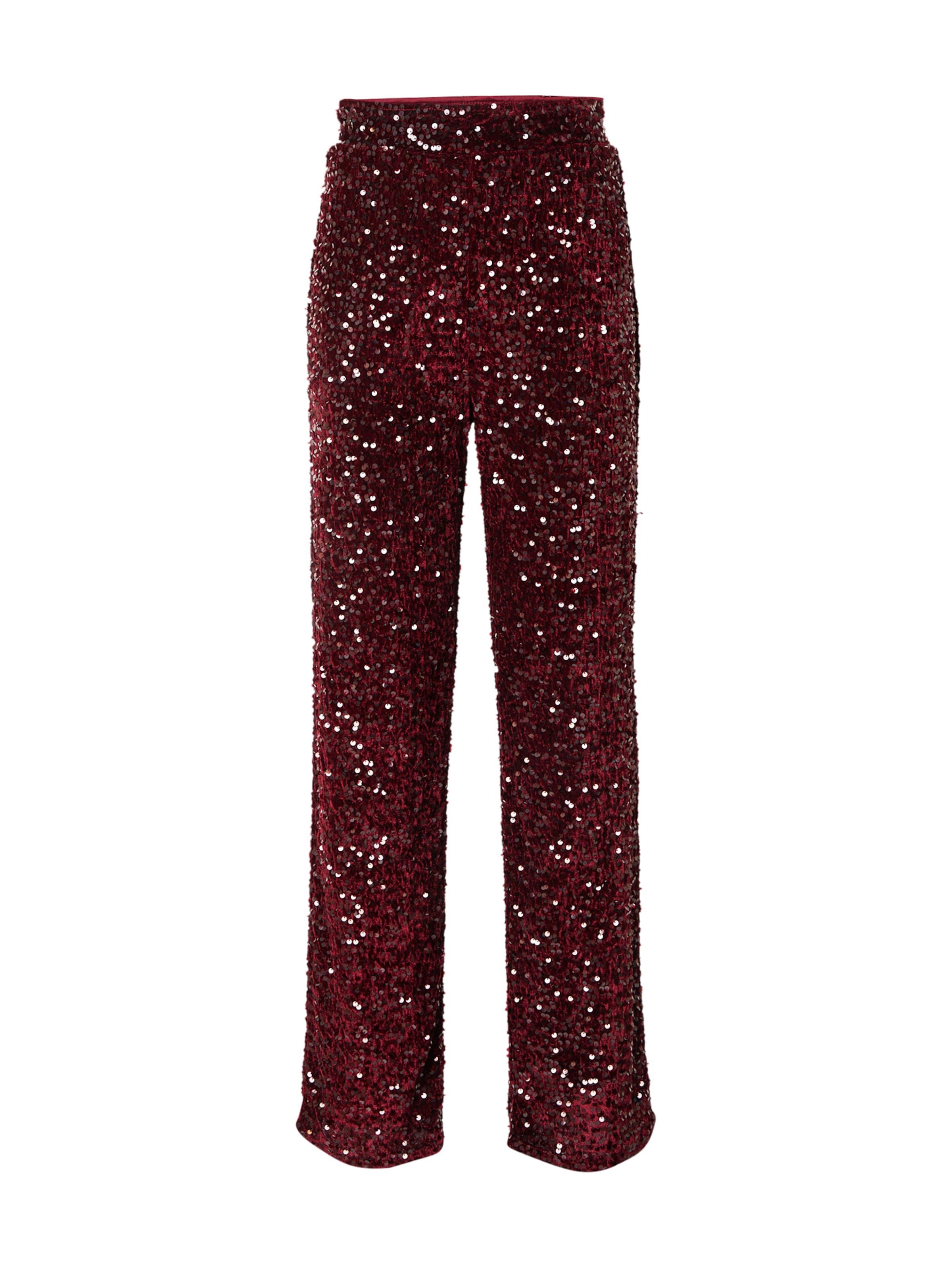 PIECES - Pierna ancha Pantalón 'PCKAM' en rojo: frente