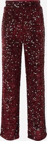 Pantalon 'PCKAM' PIECES en rouge : devant