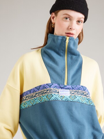 Sweat-shirt QUIKSILVER en jaune