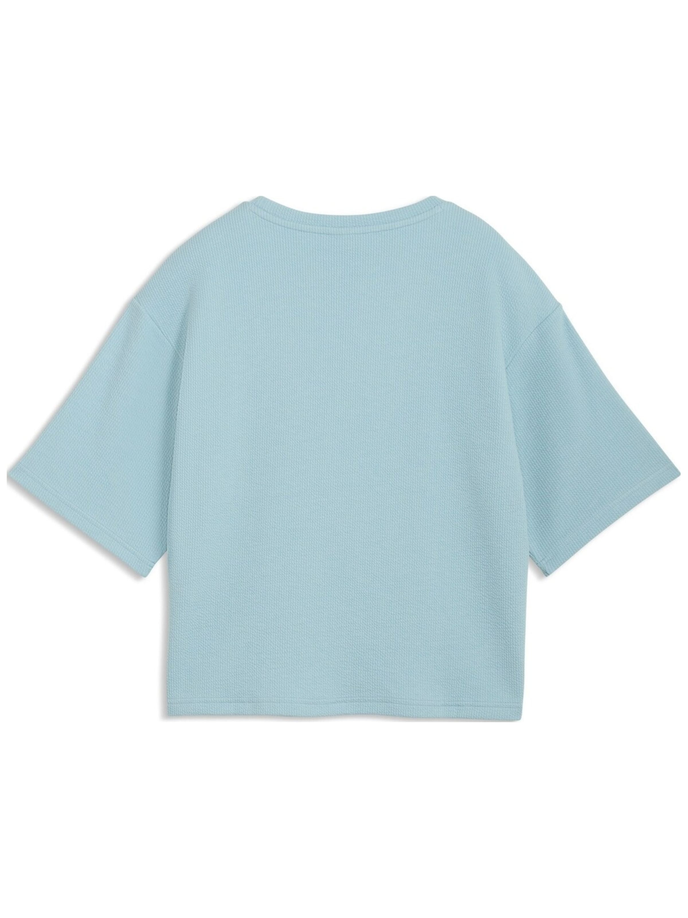 PUMA - Camiseta 'Puma Ess Elevated Relaxed Tee' en azul
