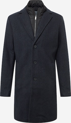 MEXX Between-Seasons Coat in Black: front