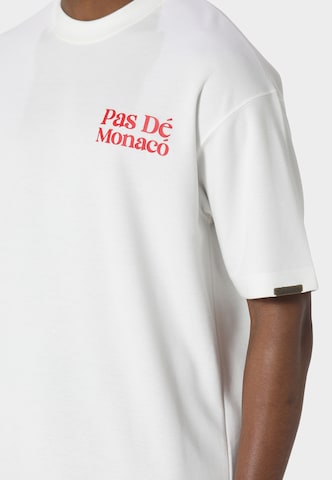 Maglietta di Pas De Monaco in bianco